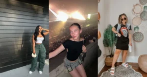 baddie concert outfits, photo collage