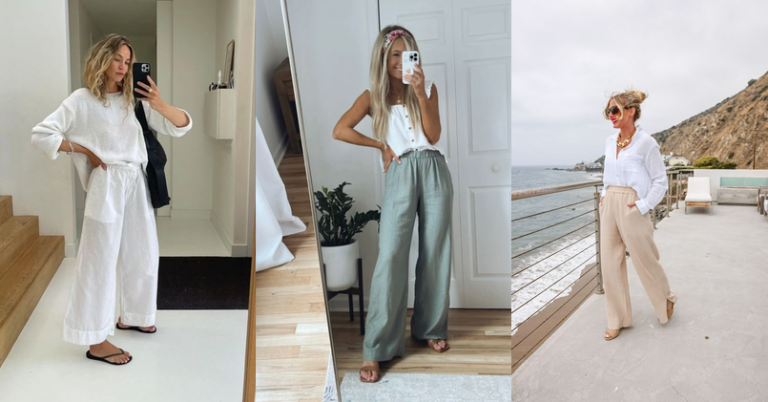 Featured image for 20+ Amazing Linen Pants Outfit Ideas You Need to See
