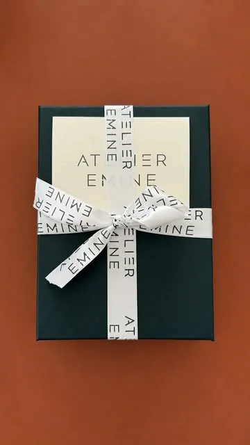 Atelier Emine Instagram - craft and packaging reel still